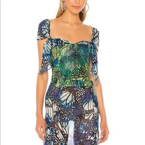 KIM SHUI Butterfly Bustier